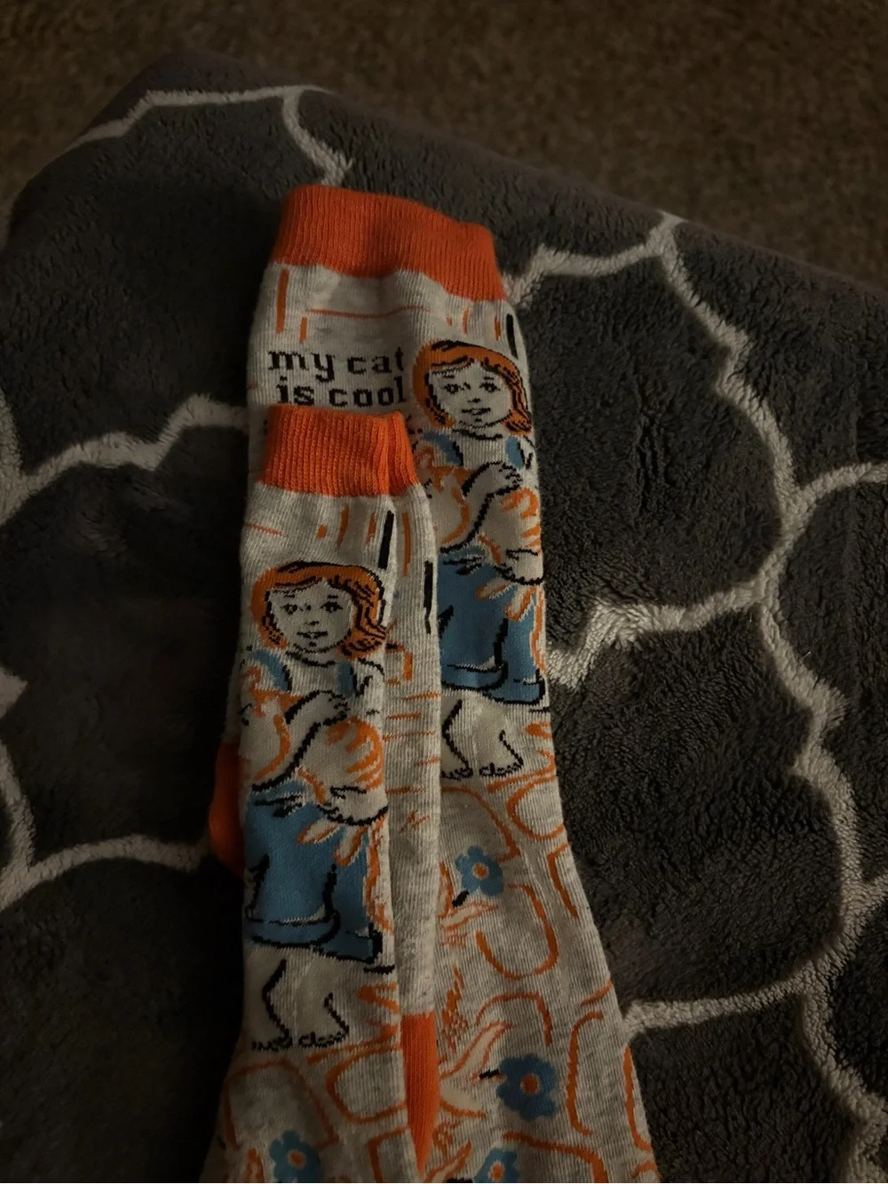 (3) Inappropriate 🤪Blue Q Socks